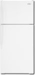 Front Standard. Whirlpool - 17.6 Cu. Ft. Frost-Free Top-Mount Refrigerator - White.