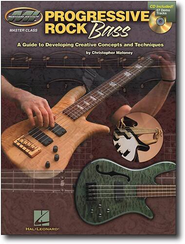 Front Standard. Hal Leonard - Progressive Rock Bass Sheet Music with CD.