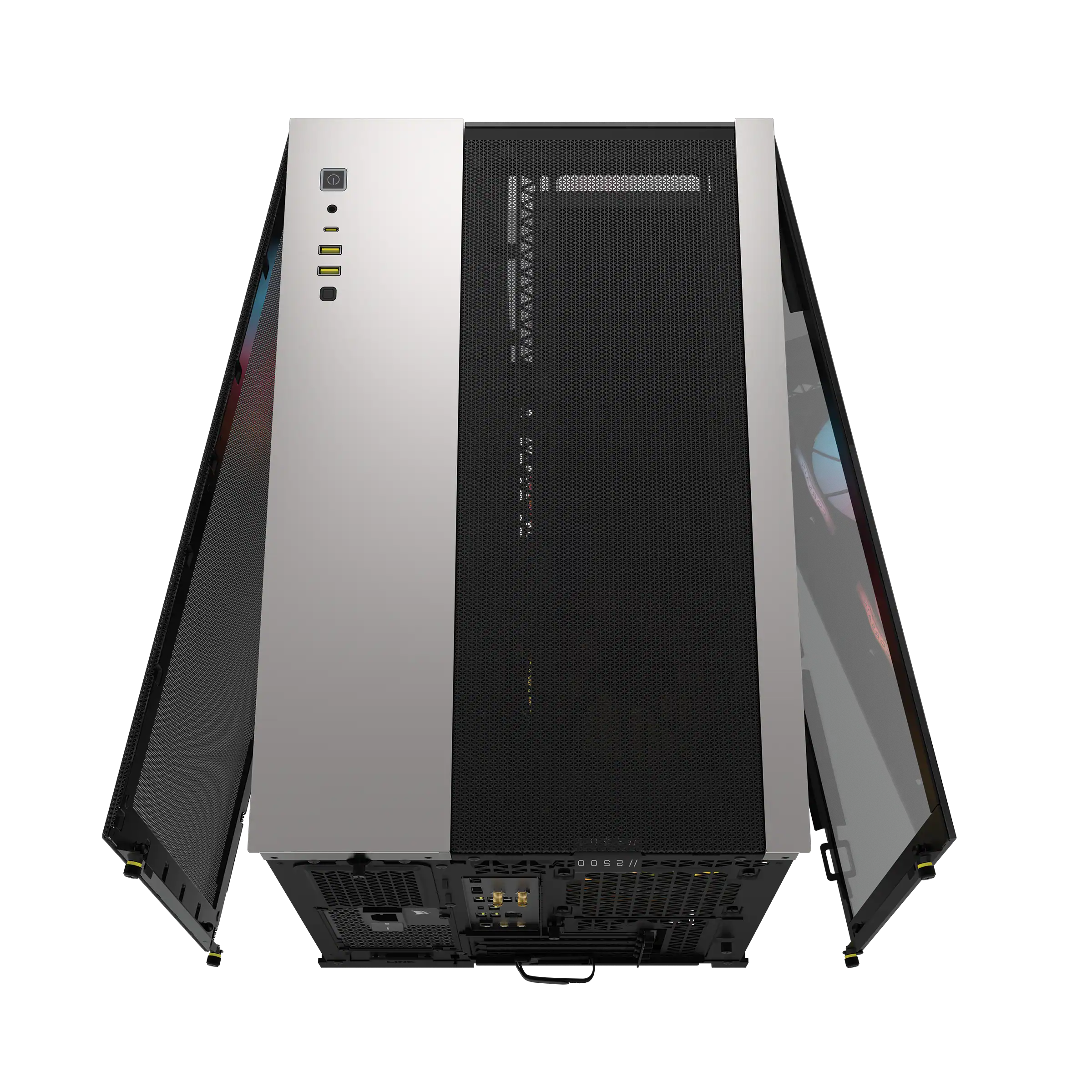 Alt View 4. CORSAIR - VENGEANCE a5100 Gaming Desktop-AMD Ryzen 7 9800X3D-64GB DDR5 6400MHz-NVIDIA GeForce 5090-2TB SSD-2TB SSD - Black.
