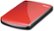 Angle Standard. Buffalo Technology - MiniStation Cobalt 640GB External USB 2.0 Portable Hard Drive - Ruby Red.