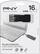 Alt View 13. PNY - Attaché 16GB USB 2.0 Flash Drive - Black.