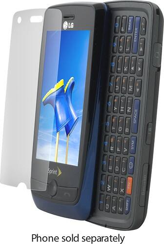 Angle Standard. ZAGG - InvisibleSHIELD Screen Protector for LG Rascal Mobile Phones - Clear.