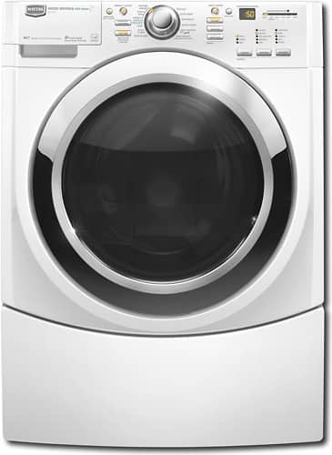 Front Standard. Maytag - 3.9 Cu. Ft. 11-Cycle Washer - White.