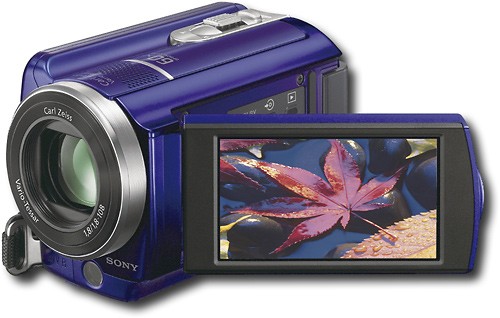  Sony - Handycam Digital Camcorder with 80GB Hard Disk Drive and 2.7&quot; LCD Monitor - Blue