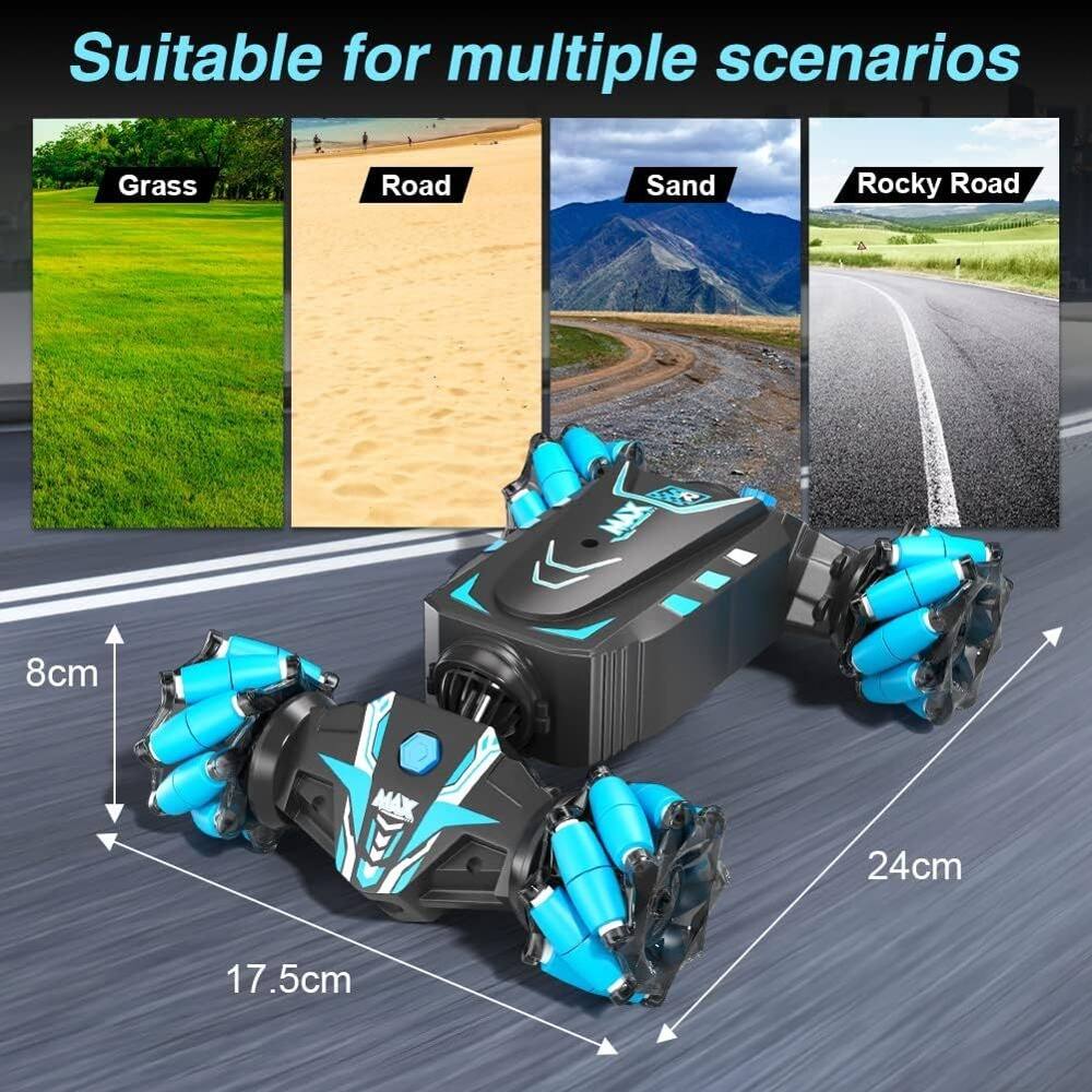 Suitable for multiple scenarios: Grass, Road, Sand, Rocky Road  
Dimensions: 8cm, 24cm, 17.5cm