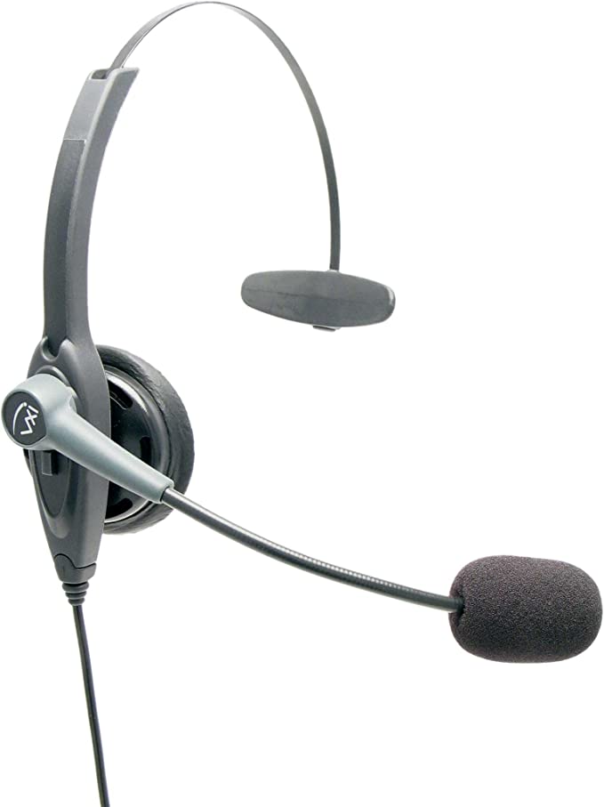 Front. BlueParrott - BlueParrott VR11 Monaural Headset - 202765.