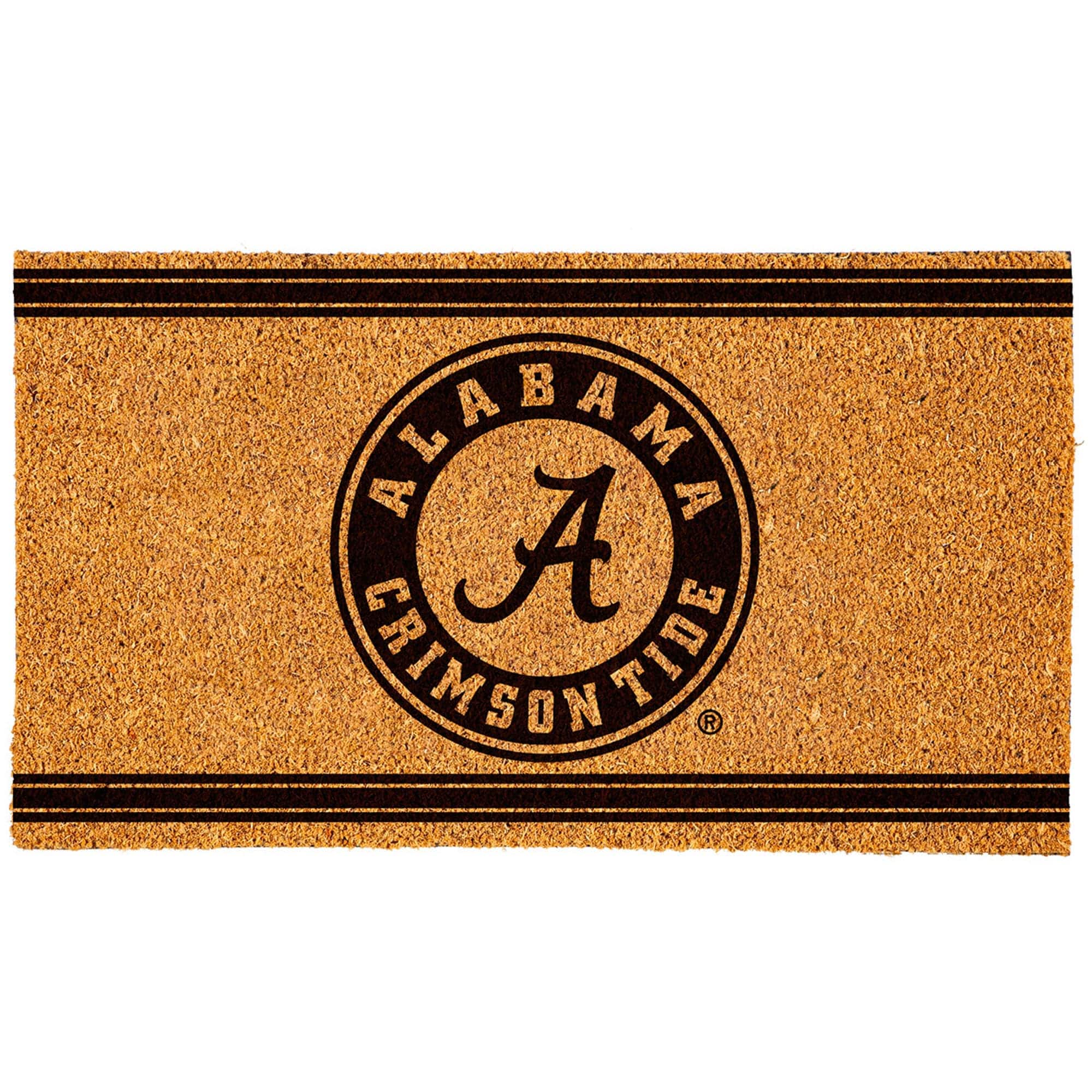 Evergreen Enterprises - Alabama Crimson Tide 16" x 28" Logo Turf Mat - Multicolor