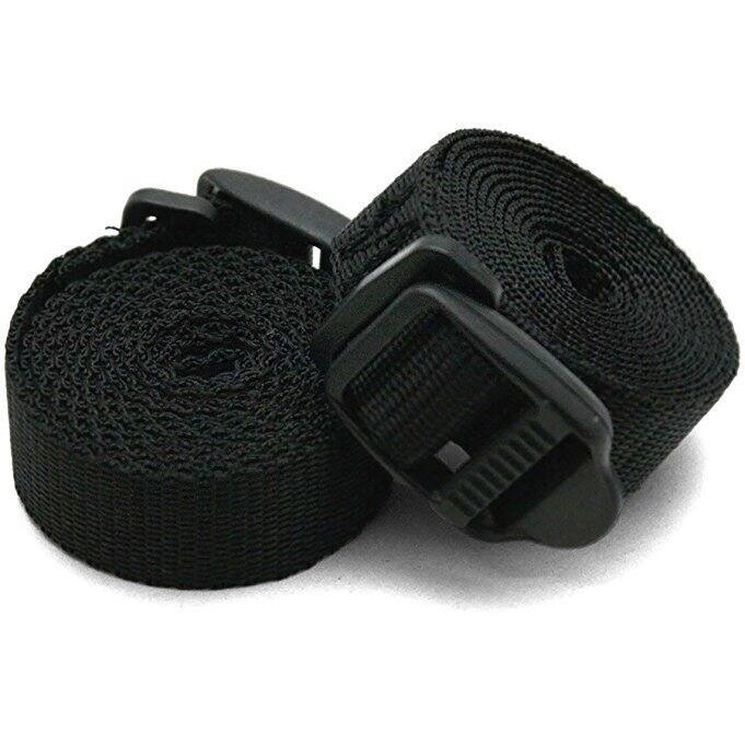 Back. Coghlan’s - Coghlan's Sleeping Bag Straps (2 Pack) - Black.