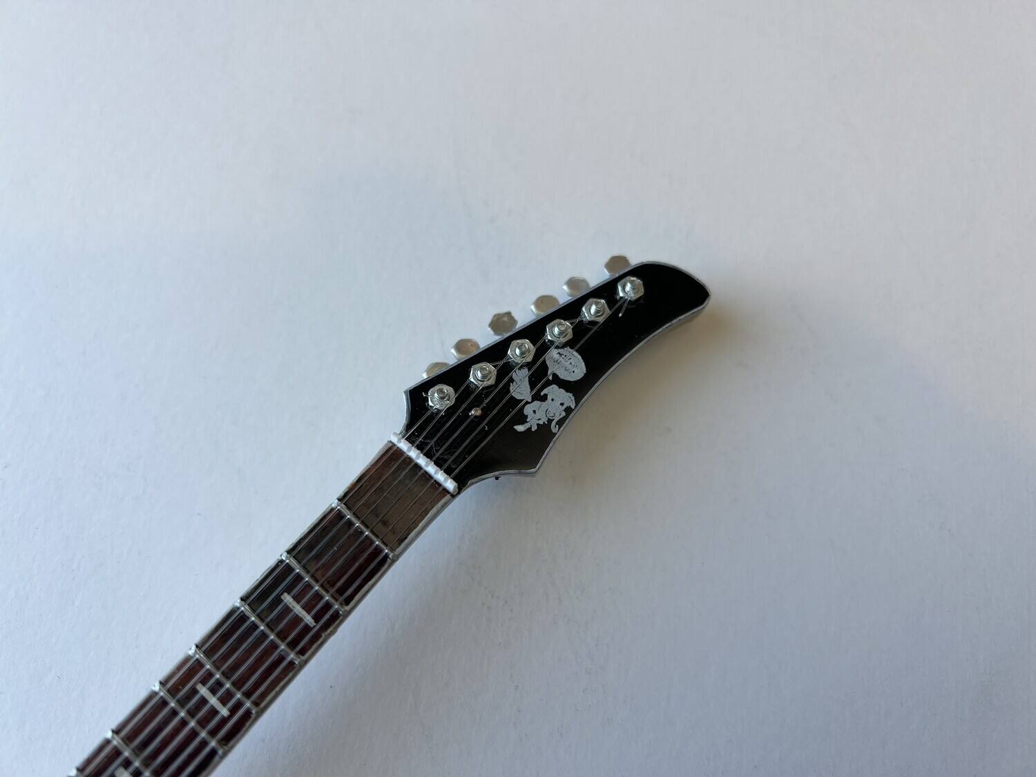 Alt View 3. Axe Heaven - Trey Anastasio - Axe Heaven Trey Anastasio Signature Marley Mar Mar Mini Guitar Replica Collectible - Collectibles - Multicolor.