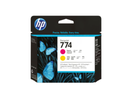 HP - 774 Magenta/Yellow DesignJet Printhead, P2V99A