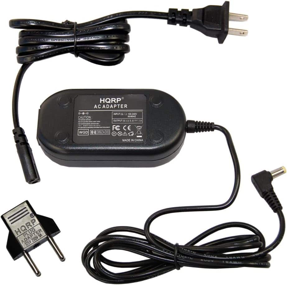 HQRP - AC Adapter for Canon CA-930 EOS C100, XF100, XF105, XF300, XF30 High Definition Camcorder
