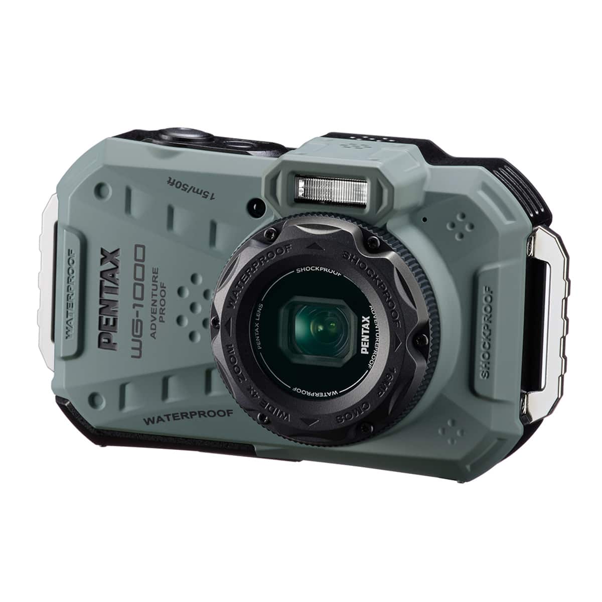 PENTAX - Ricoh WG-1000 All-Weather Camera - Olive