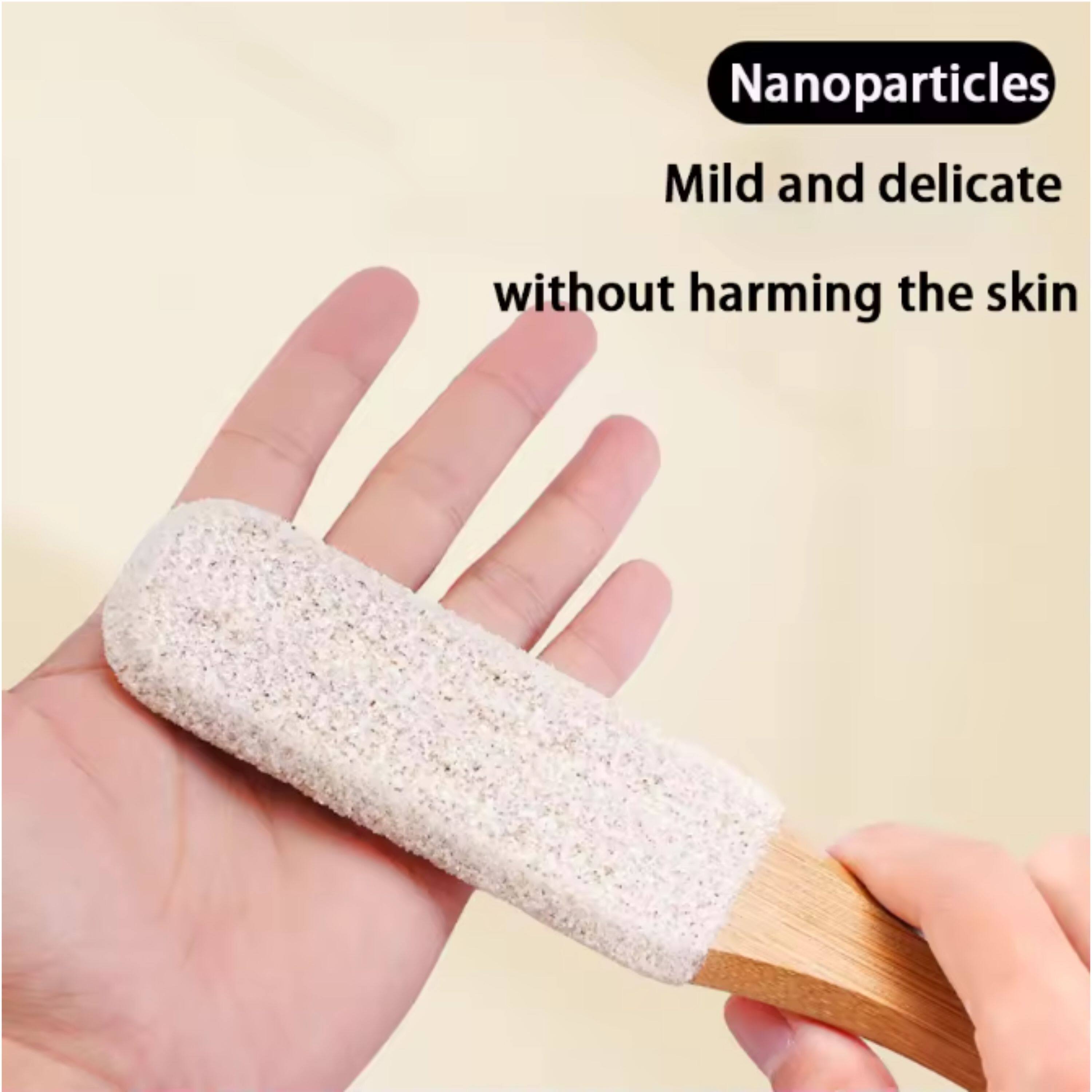 Nanoparticles  
Mild and delicate without harming the skin