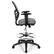 Alt View 18. Costway - Drafting Mesh Office Chair with Adjustable Armrests and Foot-Ring - Grey.