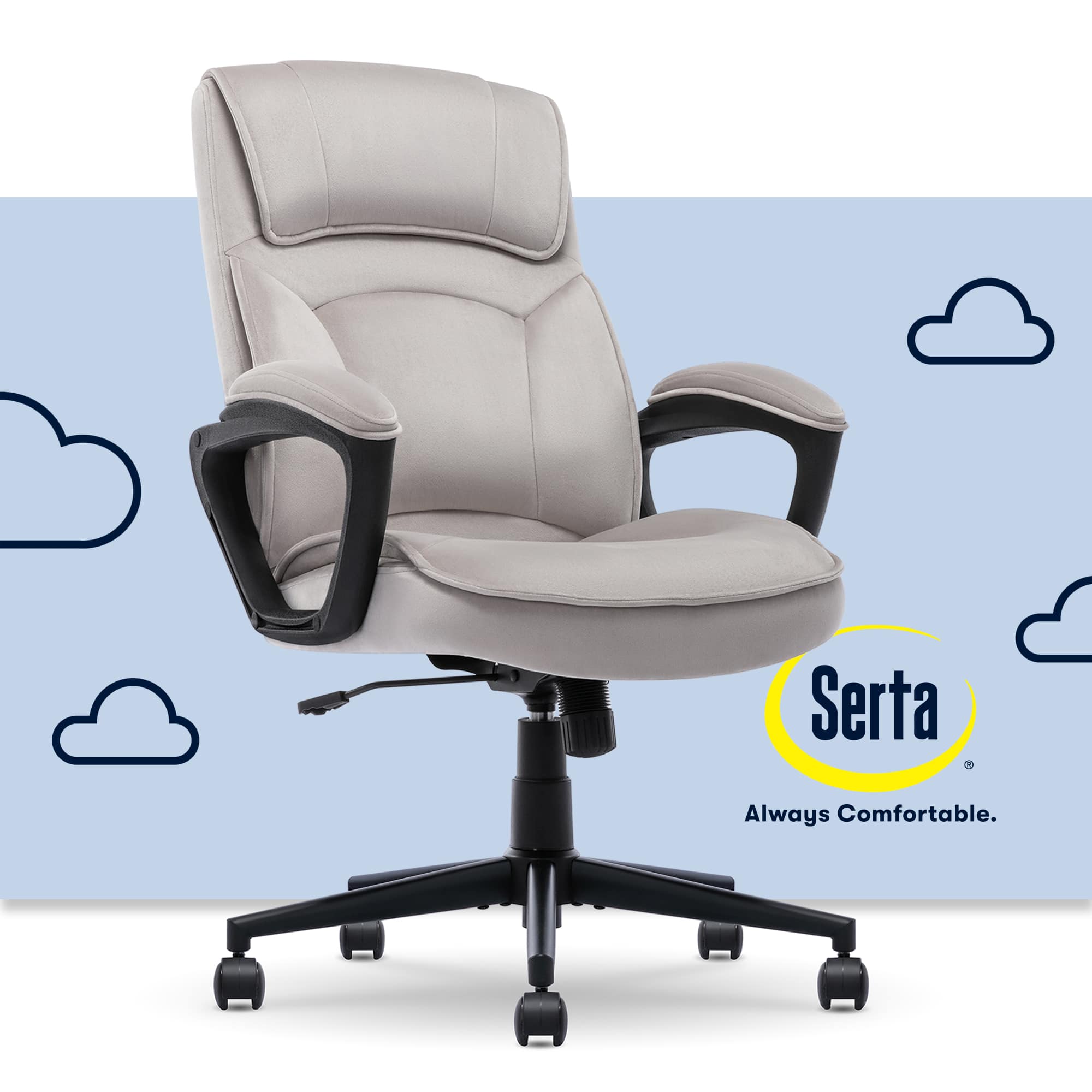 Serta Always Comfortable.