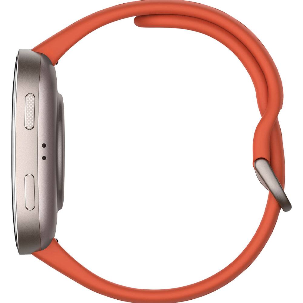 Back. Amazfit - Bip 6 Smartwatch – Red - Red.