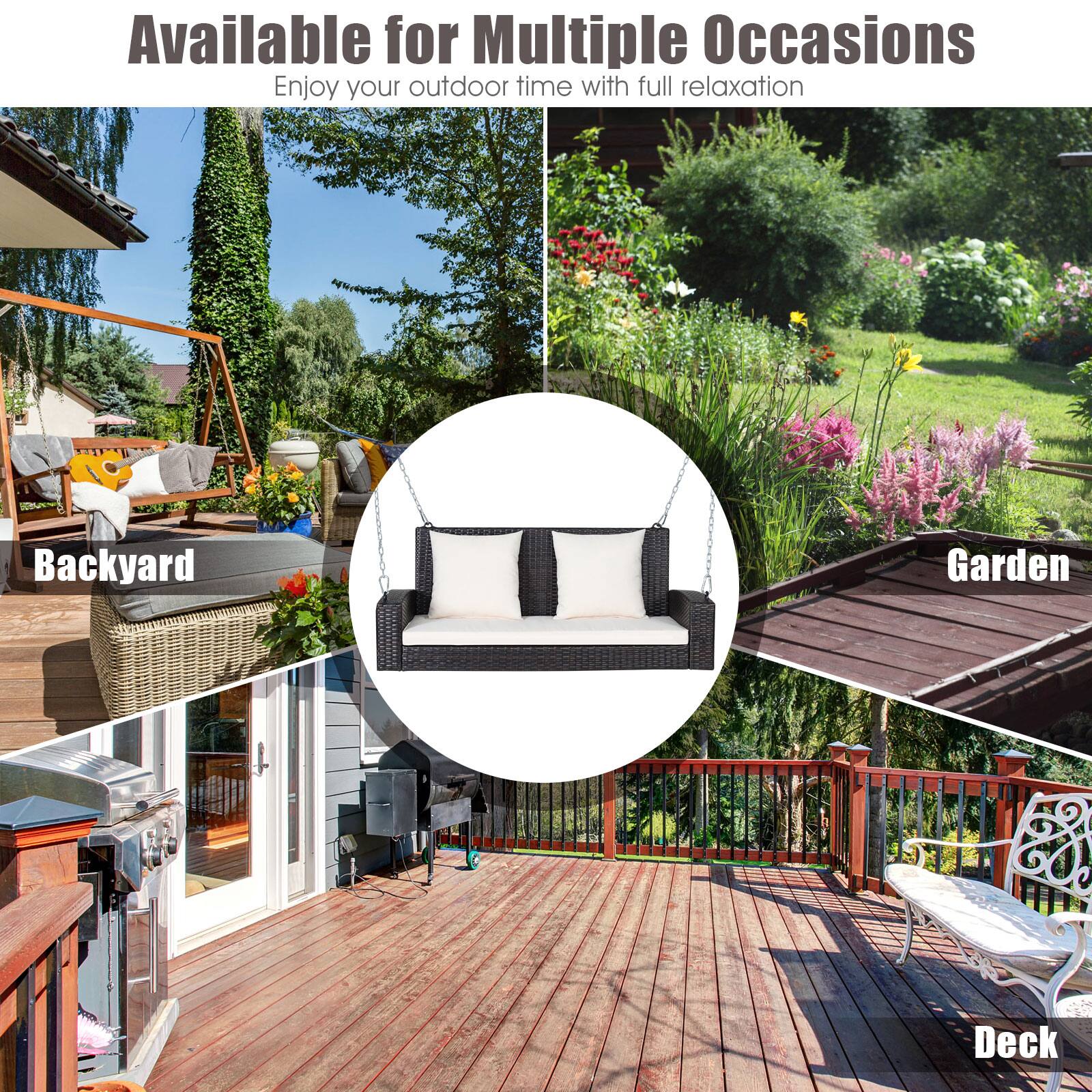 Available for Multiple Occasions
Enjoy your outdoor time with full relaxation
Backyard
Garden
Deck