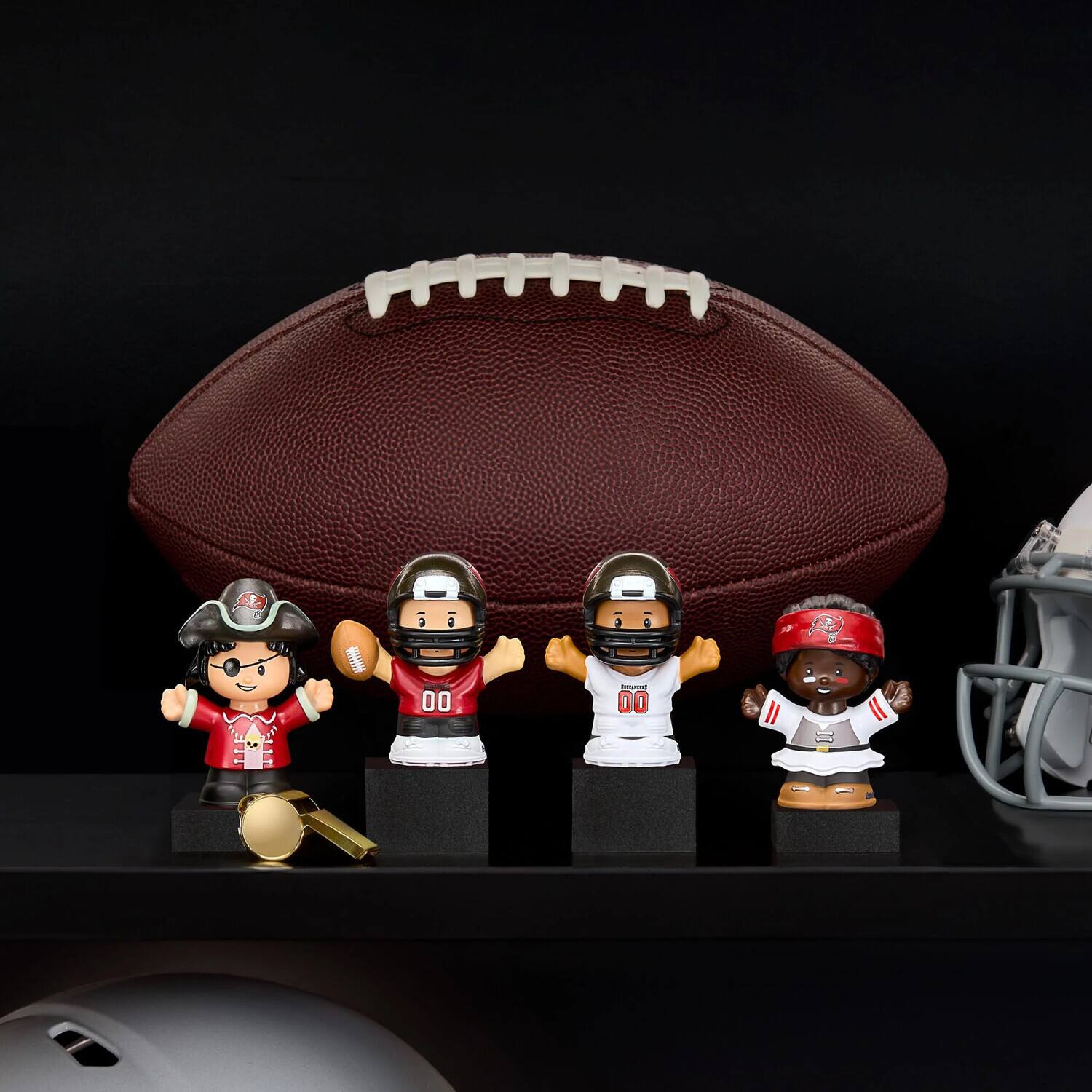 Alt View 1. Fisher Price - Fisher Price - Little People Collector: x NFL Tampa Bay Buccaneers 4-Pack, Special Edition  - COLLECTABLES - Multicolor.