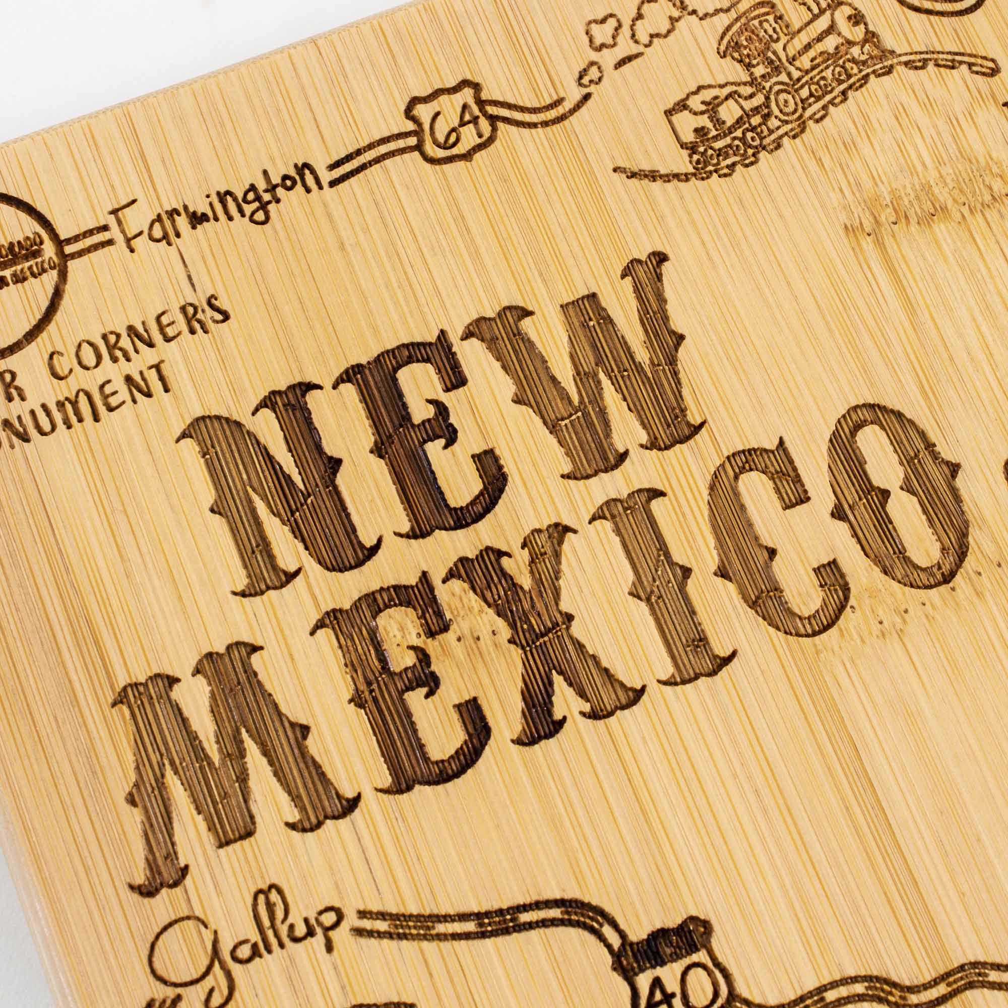 64 Farmington  
NEW MEXICO  
40 Gallup  
Corners Monument