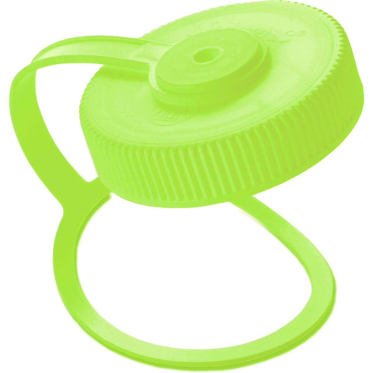 Front. Nalgene - Nalgene Wide Mouth Water Bottle Replacement Cap - 16 oz. - Green - Green.