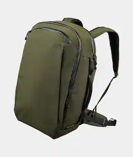 ALPAKA - Traverse 38L Travel Backpack for 15.6" and 16" Laptops with Clamshell Opening - Green