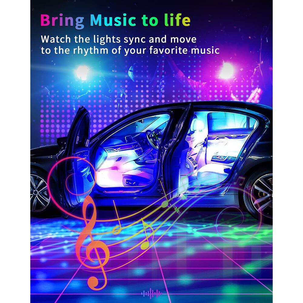 Bring Music to life  
Watch the lights sync and move to the rhythm of your favorite music