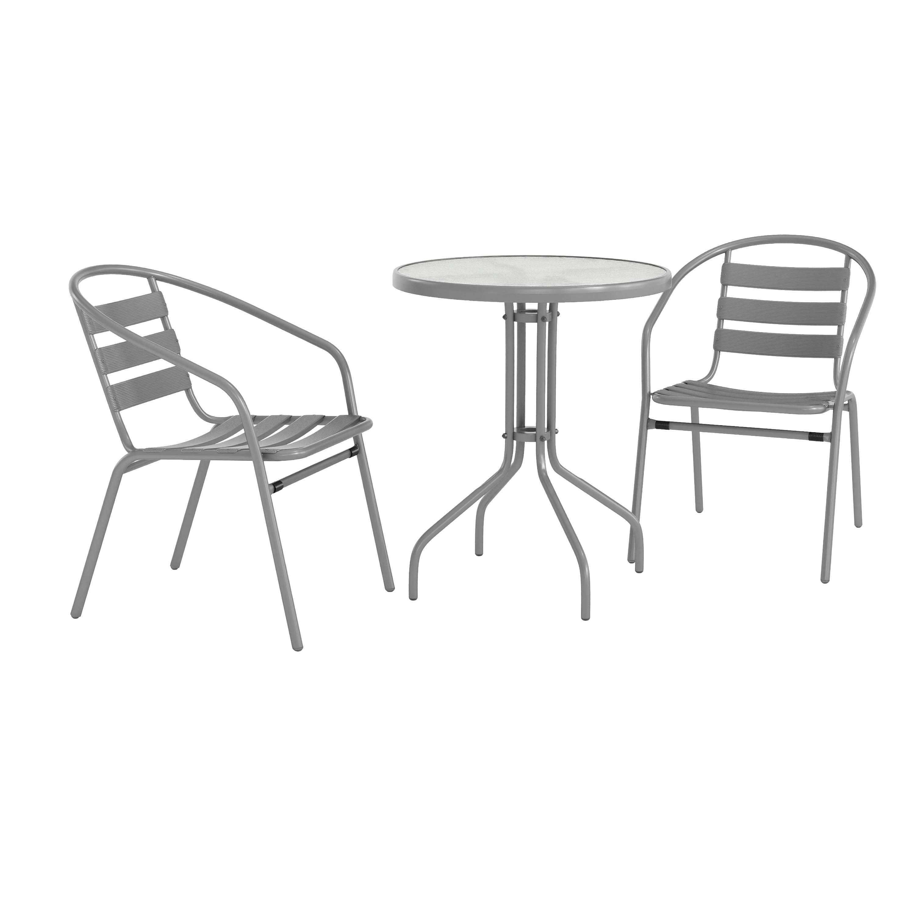 Grey Table And Chairs