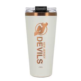 Great American Products - New Jersey Devils 30oz. Big Slim Tumbler - Cream