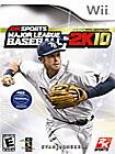 Front Detail. Major League Baseball 2K10 - Nintendo Wii.