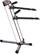 Angle Standard. Ultimate Support - Column Keyboard Stand - White Pearl.