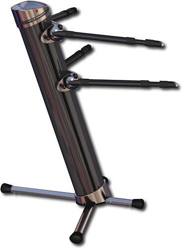 Angle Standard. Ultimate Support - Column Keyboard Stand - Black.