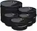 Angle Standard. Ultimate Support - Drum Kit Bags (5-Piece) - Black.