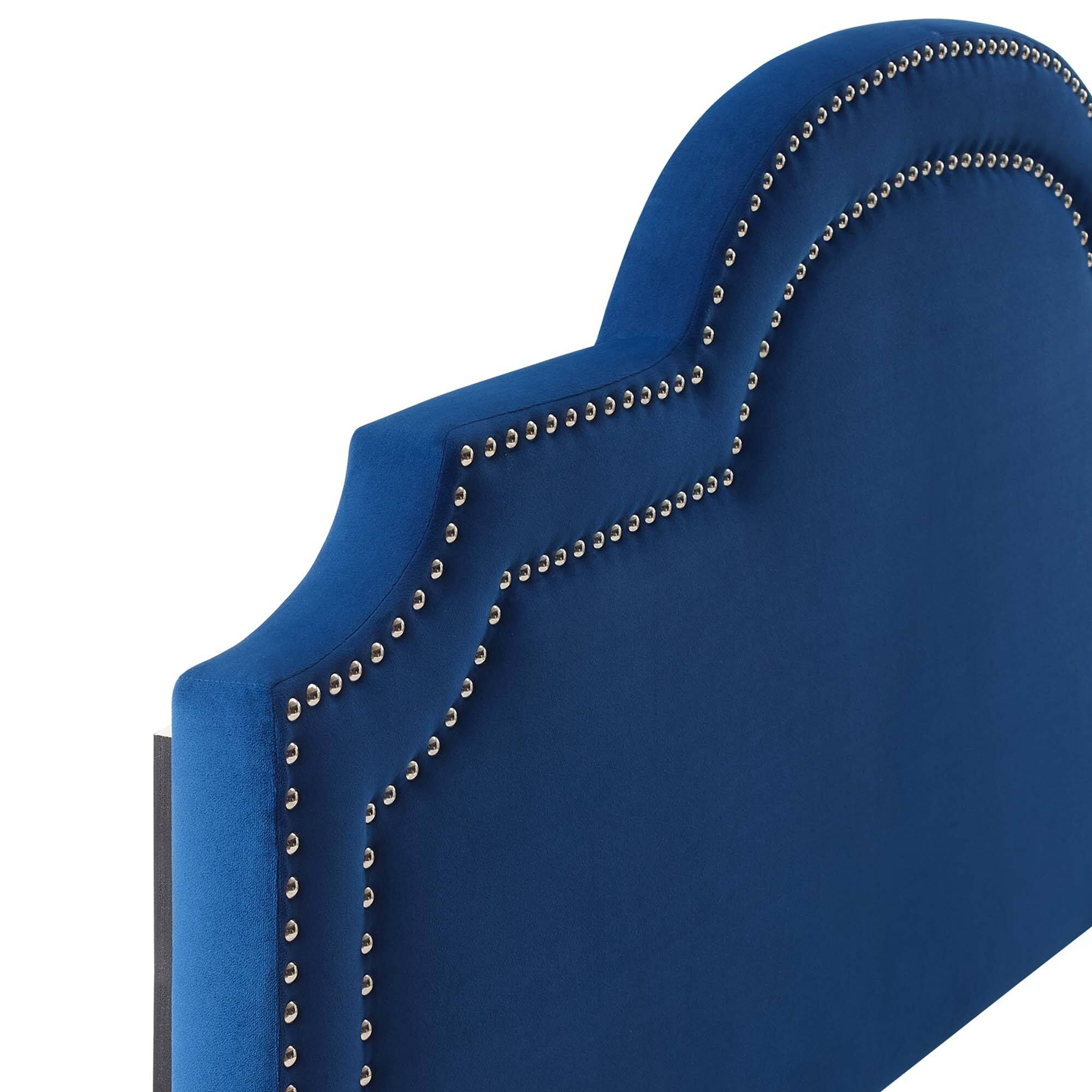 Alt View 1. Modway - Belinda Performance Velvet King/California King Headboard by Modway - Navy.