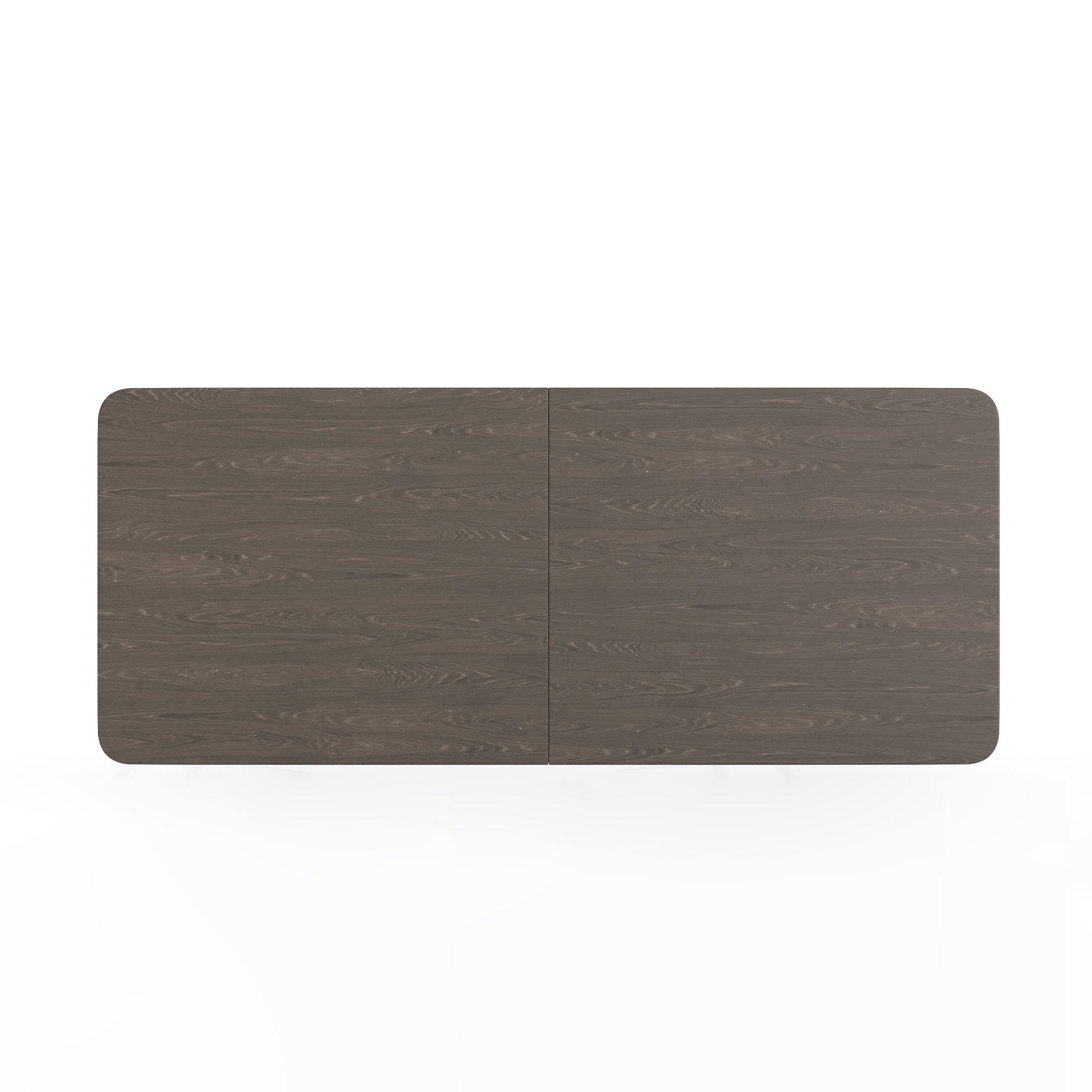 Alt View 10. Emma + Oliver - 6-Foot Bi-Fold Plastic Banquet and Event Folding Table with Handle - Brown.