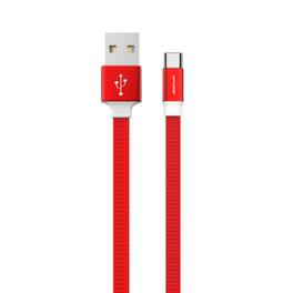 Reiko - High Speed Type-C Steel Data Cable In - Red
