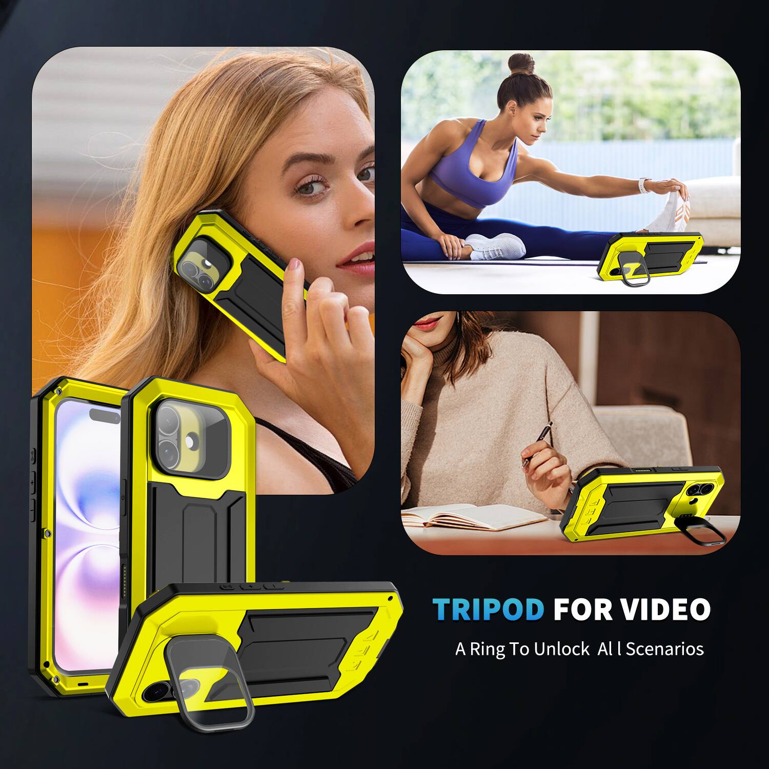TRIPOD FOR VIDEO  
A Ring To Unlock All Scenarios