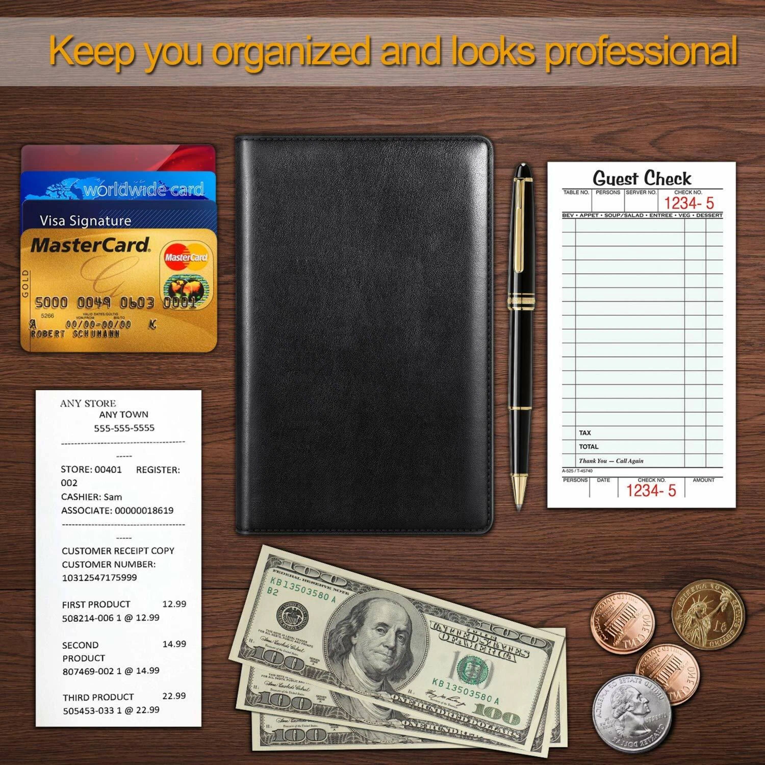 Keep you organized and looks professional worldwide card Visa Signature MasterCard. MasterCard GOLD 5000 0044 060 0001 SE A 00/09-00/00 K ROBERT SCR SCHUHANN Guest Check 1  PERSONS SERVER - CHEH DN 1234- 5 POURLEALAD ENIRIE HEo DORCA ANY STORE ANY TOWN 555-555-5555 TAR TOTAL STORE: 00401 REGISTER: 002 CASHIER: Sam ASSOCIATE: 00000018619 Thank You Come Again /40 SESOUN TO DE o 1234- 5 MRO CUSTOMER RECEIPT COPY CUSTOMER NUMBER: 10312547175999 FIRST PRODUCT 12.99 508214-006  O 12.99 SECOND 14.99 PRODUCT 807469-002 1 D 14.99 THIRD PRODUCT 22.99 