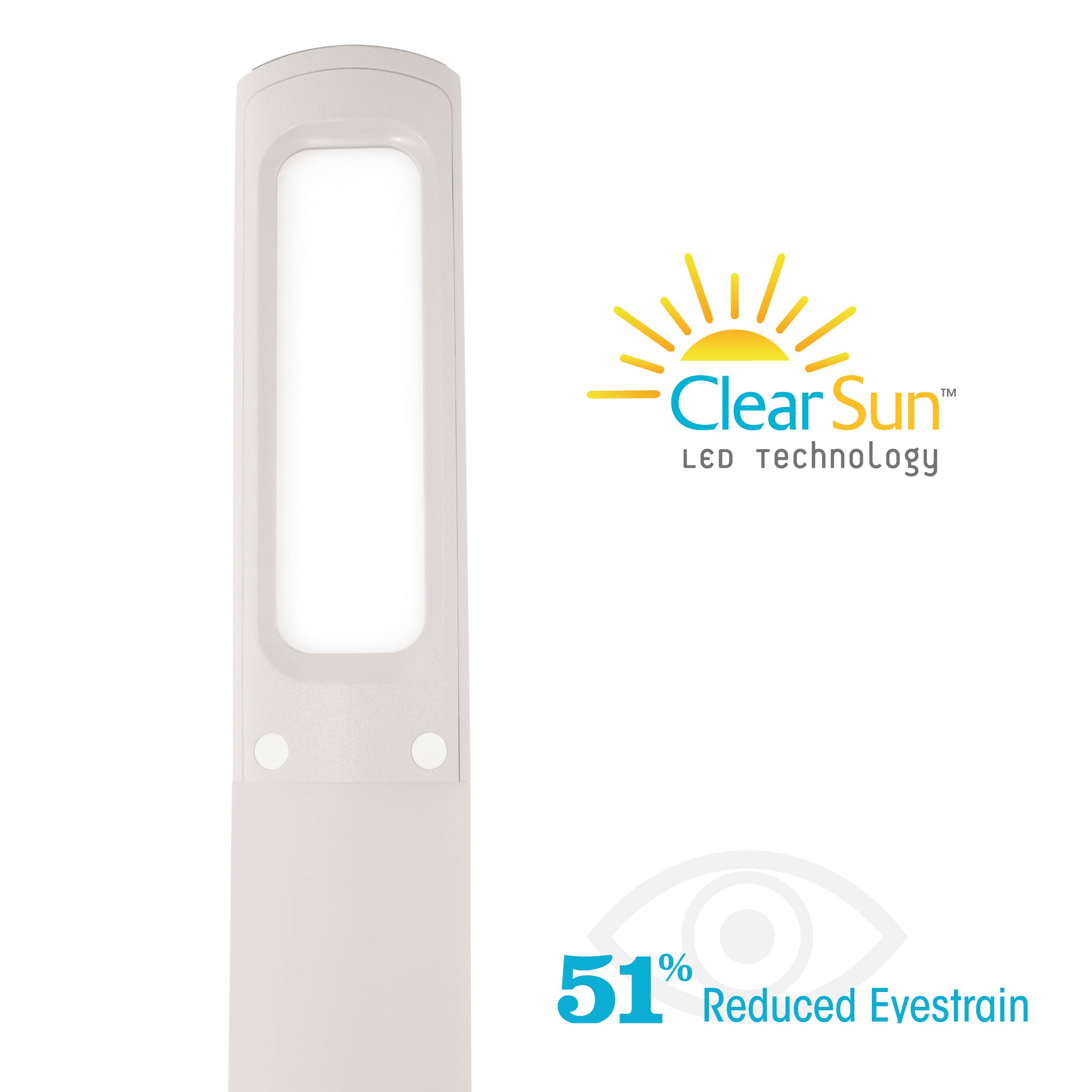 Clear Sun LED Technology 51% Reduced Eyestrain