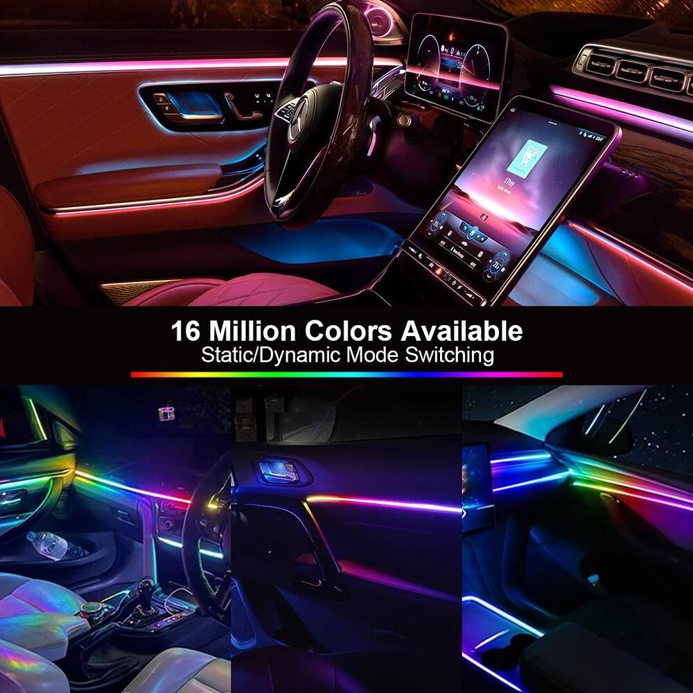 16 Million Colors Available  
Static/Dynamic Mode Switching