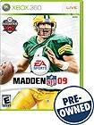 Front Detail. Madden NFL 09 — PRE-OWNED - Xbox 360.