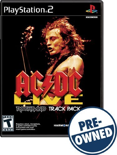  AC/DC Live: Rock Band Track Pack — PRE-OWNED - PlayStation 2