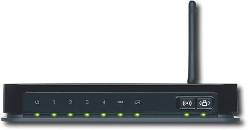 Front Standard. NETGEAR - Wireless Modem/Router - IEEE 802.11n.
