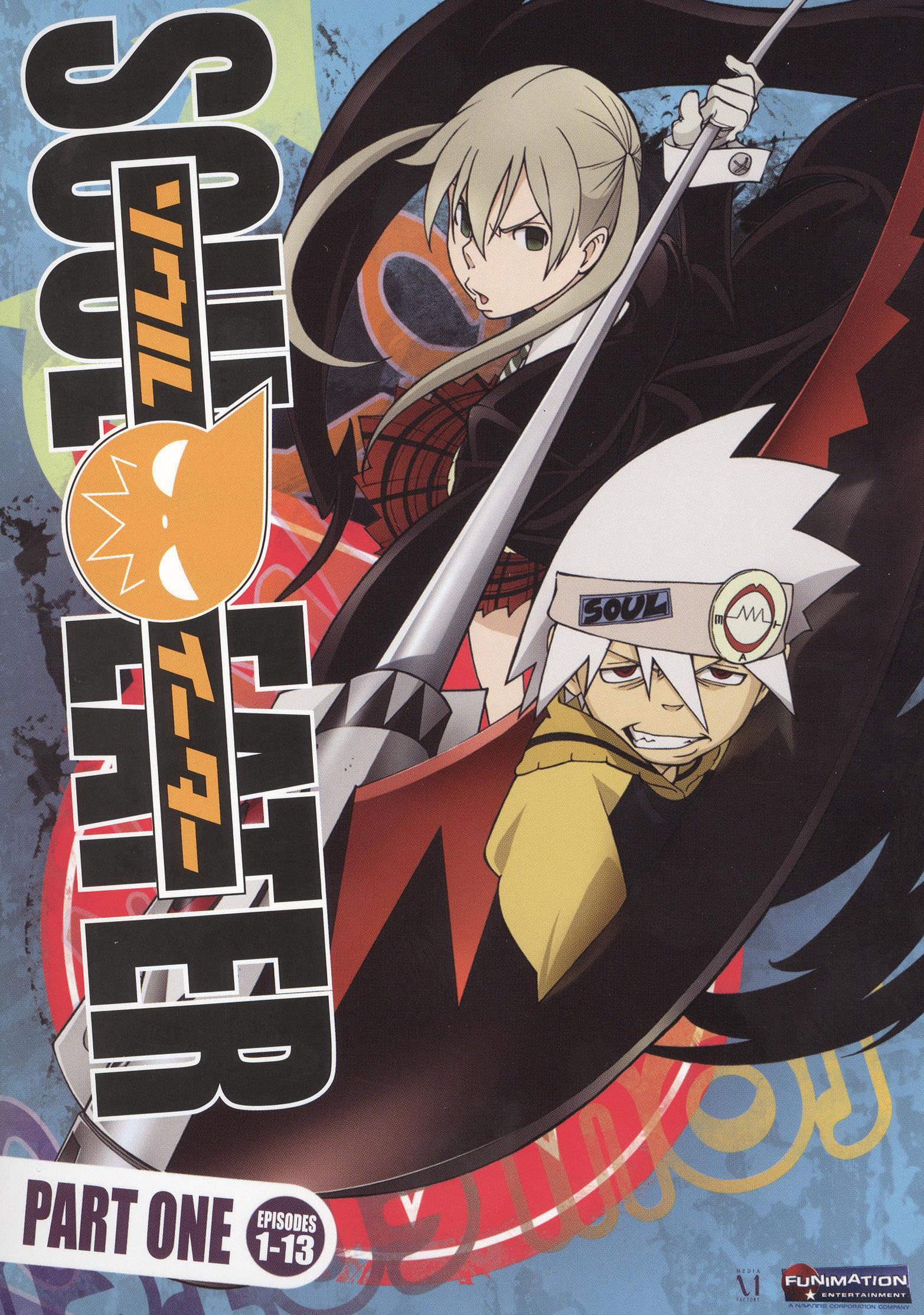 Soul Eater Part One & Two Lot of 2 Anime DVD - Episodes 1 - 26