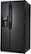 Left Standard. Samsung - 25.6 Cu. Ft. Side-by-Side Refrigerator with Thru-the-Door Ice and Water - Black.
