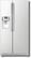 Front Standard. Samsung - 25.6 Cu. Ft. Side-by-Side Refrigerator with Thru-the-Door Ice and Water - White.