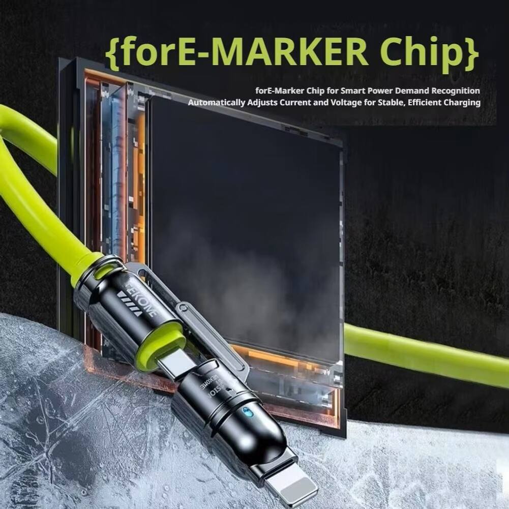 {forE-MARKER Chip} forE-Marker Chip for Smart Power Demand Recognition Automatically Adjusts Current and Voltage for Stable, Efficient Charging