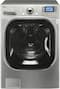 LG - SteamWasher 4.2 Cu. Ft. Ultra Capacity Washer - Graphite Steel-Front_Standard