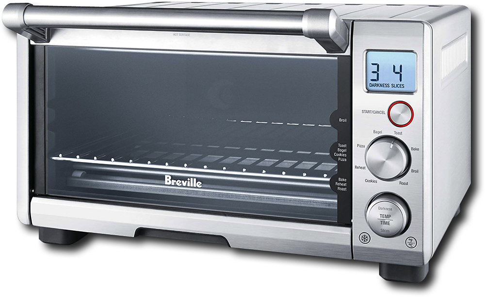 Best Buy: Breville the Compact Smart Oven Toaster/Pizza Oven Brushed  Stainless Steel BOV650XL