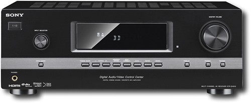  Sony - 500W 5.1-Ch. A/V Home Theater Receiver