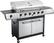 Angle. Char-Broil - K6 Gas Grill - Black/Stainless-Steel.